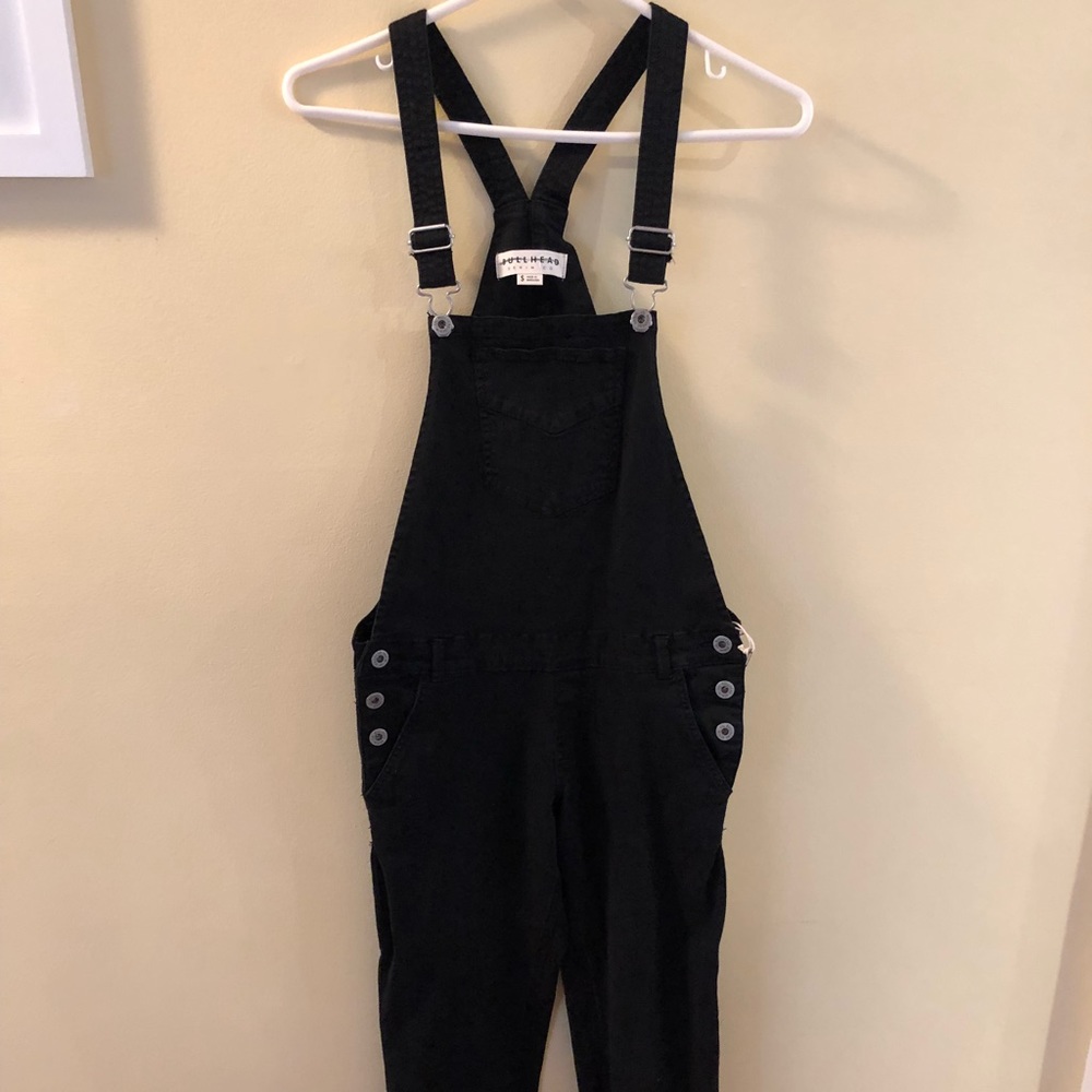Long black overalls